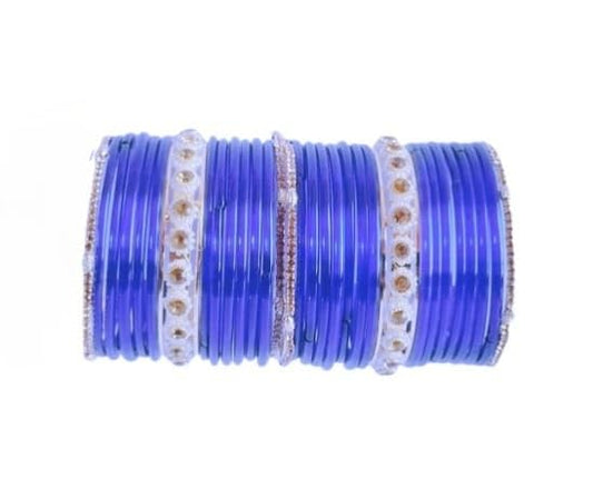 Traditional Gold-Plated Bracelet Bangles Set for Girls and Women's and Girls Glass Kanch Ki Chudiyan